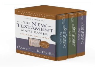 (PDF) The New Testament Made Easier, 3rd Ed. Boxed Set: Study Guide for the Full