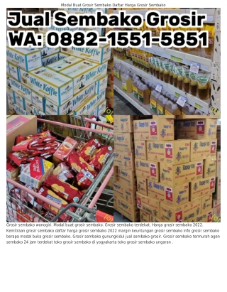 Ô882_I55I_585I (WA) Mau Buka Usaha Grosir Sembako Grosir Sembako Jogja 2022