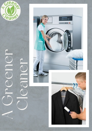 Dry Cleaners Nocatee - A Greener Cleaner