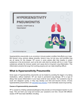 Hypersensitivity Pneumonitis_ causes, symptoms & treatment