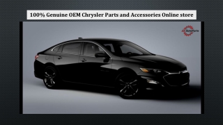 100% Genuine OEM Chrysler Parts and Accessories Online store