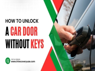 How to Unlock a Car Door without Keys