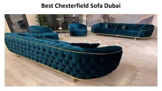 Chesterfield Sofa carpentrydubai