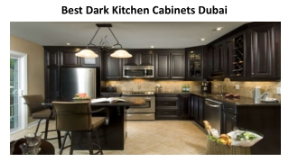 Dark Kitchen Cabinets   kitchencabinetsdubai