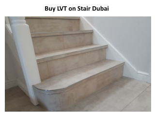 LVT on Stair -lvtflooring