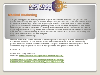 Medical Marketing