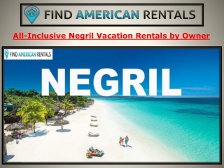 All-Inclusive Negril Vacation Rentals by Owner