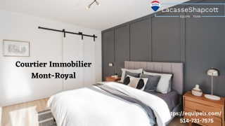 Courtier Immobilier Mont-Royal