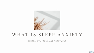 What is Sleep Anxiety Causes, Symptoms and Treatment  UpNow Hypnosis