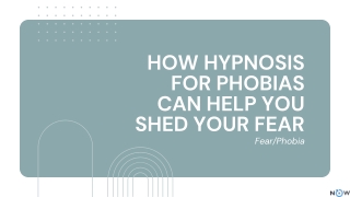 How Hypnosis for Phobias Can Help You Shed Your Fear  UpNow