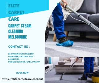 Carpet Steam Cleaning Melbourne