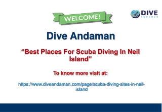 Best Places For Scuba Diving In Neil Island