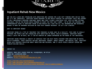 Inpatient Rehab New Mexico