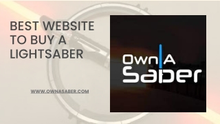 Best website to buy a lightsaber