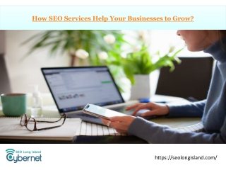 How SEO Services Help Your Businesses to Grow