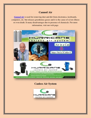 Canned Air , canlessair.com