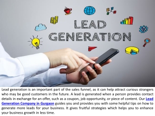Lead Generation Services in India
