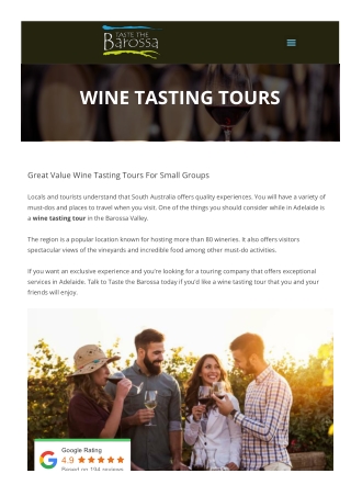 Wine Tasting Tours