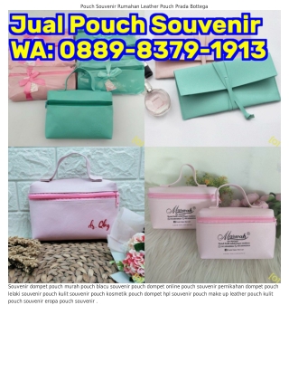 0889~8ᣮ79~l9lᣮ (WA) Pouch Dompet Hpl Leather Pouch Prada Bottega