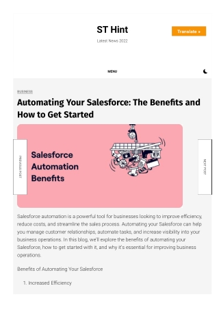 Automating Your Salesforce The Benefits and How to Get Started