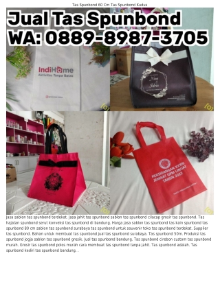 Ö889_8987_౩7Ö5 (WA) Harga Tas Spunbond Polos Murah Tas Spunbond Lebaran
