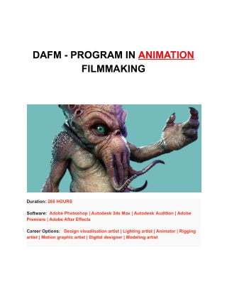 Animation Course in Gurgaon