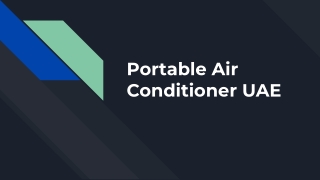 Portable Air Conditioner UAE