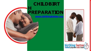 Childbirth preparation