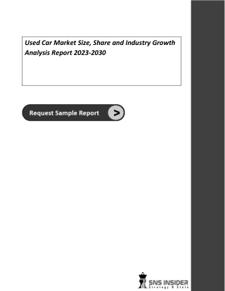 Used Car Market Report 2023-2030