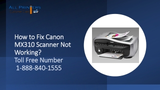 How to Fix Canon MX310 Scanner Not Working10