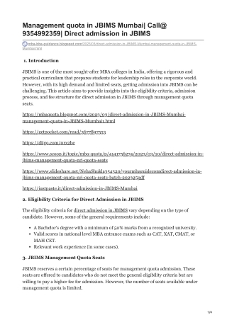 mba-bba-guidance.blogspot.com-Management quota in JBIMS Mumbai Call 9354992359 Direct admission in JBIMS