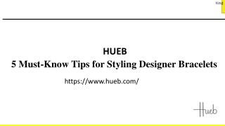 5 Must-Know Tips for Styling Designer Bracelets