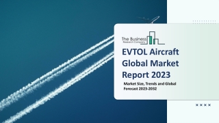 EVTOL Aircraft Market 2023: Size, Share, Segments, And Forecast 2032