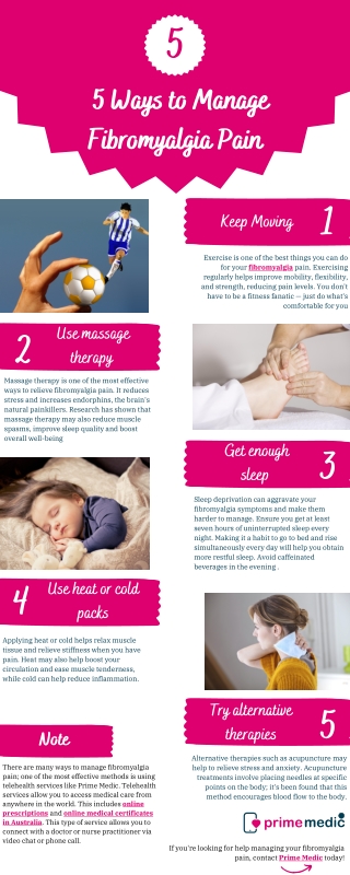 5 Ways to Manage Fibromyalgia Pain