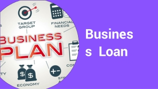 What are the main variables influencing the interest rates on business loans?