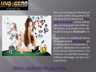 Mybos88.net - Mega888 iOS
