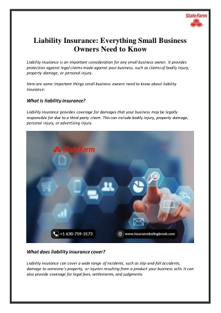 Liability Insurance: Everything Small Business Owners Need to Know