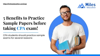Why CPA students should practice sample exams!