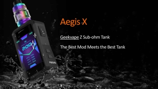 Aegis X Geekvape Z Sub-ohm Kit  Waterproof Vape