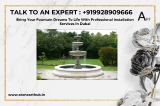 Bring Your Fountain Dreams To Life With Professional Installation Services In Du