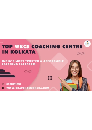 Top WBCS Coaching In Kolkata (1)