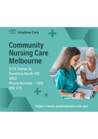 Community Nursing Care Melbourne