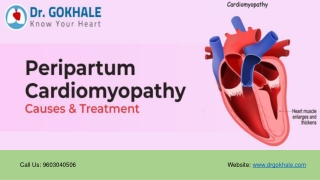 Peripartum Cardiomyopathy Causes and Treatment | Dr Gokhale