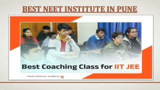 Best NEET Institute In Pune