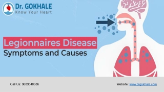 Legionnaires Disease Symptoms and Causes | Dr Gokhale