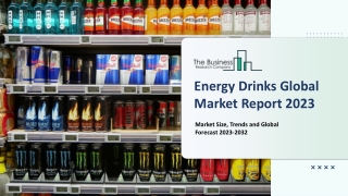 Energy Drinks Market Market Report 2023 : Size, Share, Analysis, Top Leaders, In