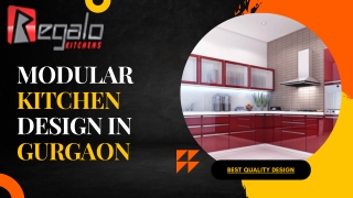Modular kitchen design in Gurgaon | Modular kitchen design | Regalokitchens