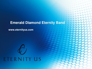 Best Emerald Diamond Eternity Band - www.eternityus.com