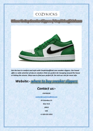 sneaker house shoes