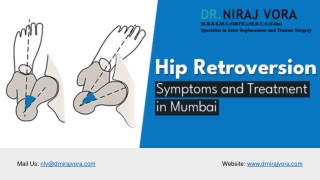 Hip Retroversion Symptoms and Treatment in Mumbai | Dr Niraj Vora